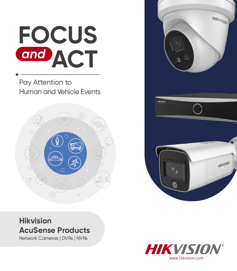 Hikvision Europe AcuSense Camera